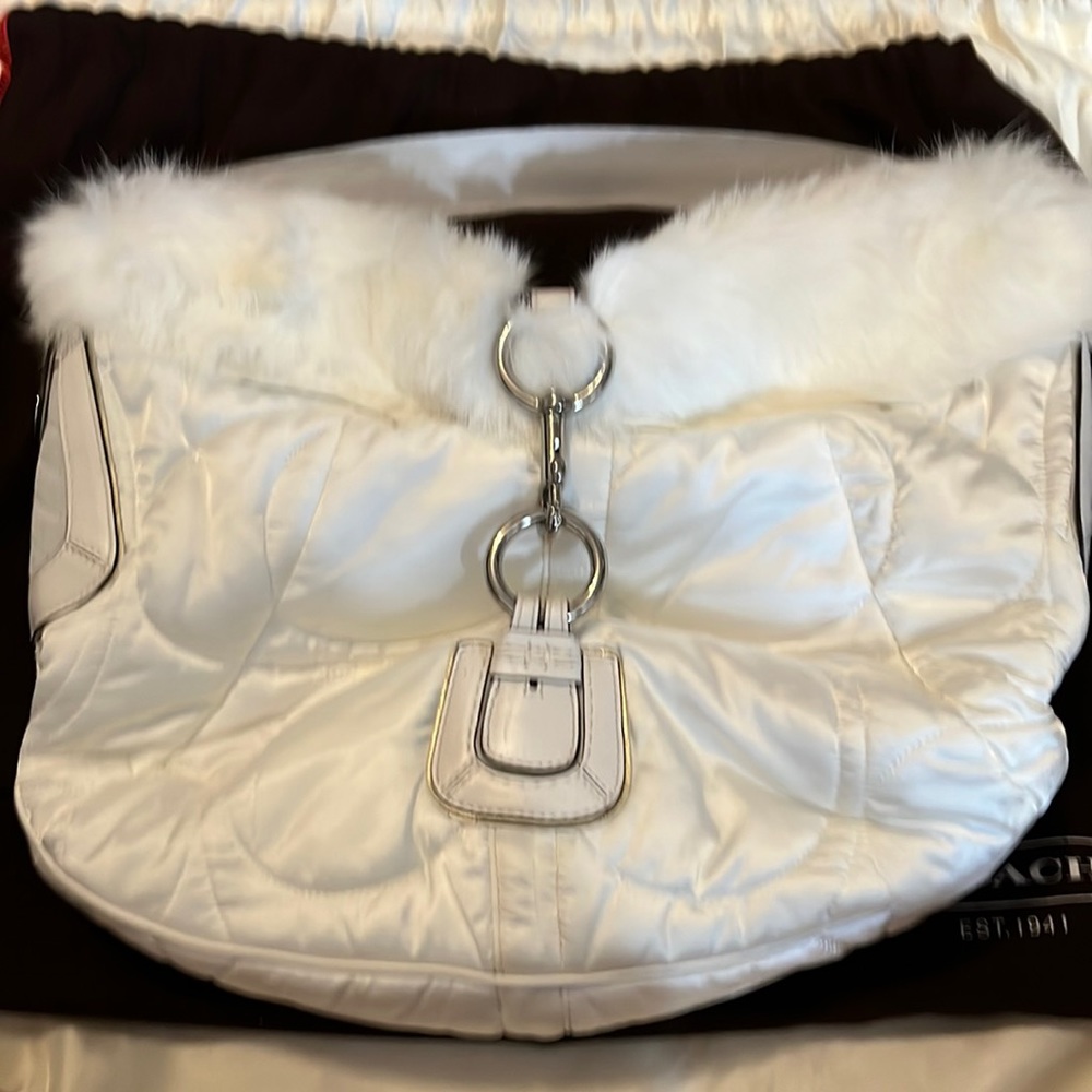 NWOT coach ski bunny hobo